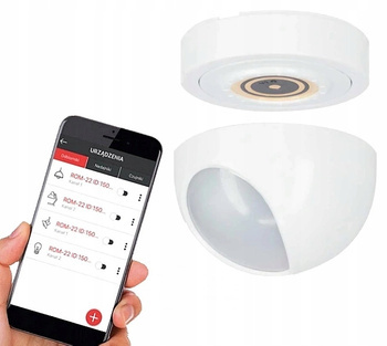 ZAMEL Radiowy Czujnik ruchu Czujka Detektor PIR