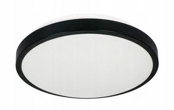 Plafon Heremtyczny SELENE Czujnik Ruchu Mikrofalowy 2xE27 2x60W IP54 Czarny