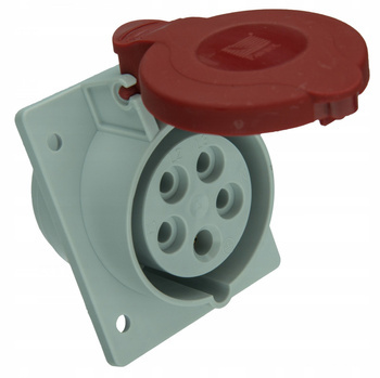 Gniazdo siłowe skośne Tablicowe 16A 5P 400V IP44