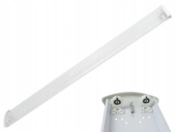 Lampa Oprawa Kloszowa do Świetlówek LED T8 G13 2x120cm IP20 Biała