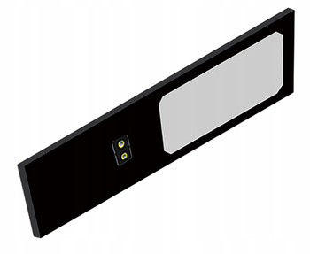 Lampka Podszafkowa PLANA LED 4W 4000K Włącznik Bezdotykowy Ruch Ręki Czarny