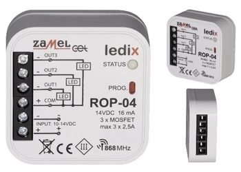 ZAMEL Radiowy odbiornik dopuszkowy ROP-04