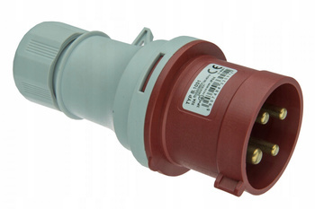 Wtyczka Siłowa Przenośna 32A 4P 400V IP44