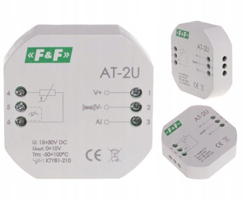 F&F Przetwornik Temperatury Analogowy AT-2U