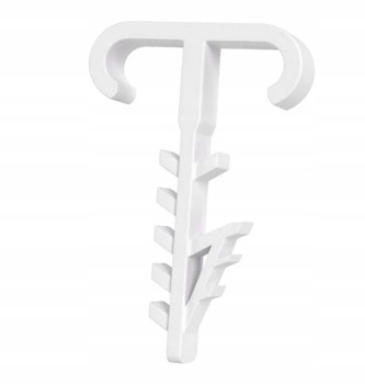 Podwójny Uchwyty Szybkiego Montażu do Przewodów Płaskich YDYp 2x2,5 i 3x1,0