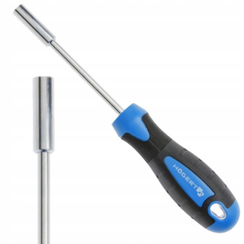 Hoegert Wkrętak Uchwyt Do Końcówek Wkrętakowych Bitów Bit 1/4" 100 mm