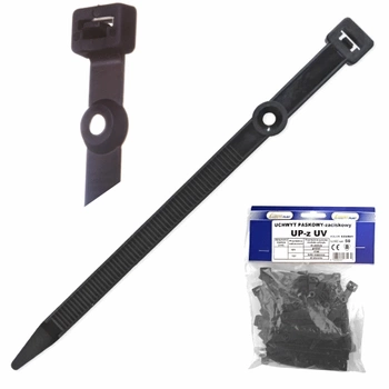 Uchwyt Montażowy Paskowy Zaciskowy UP-z38 UV 50szt