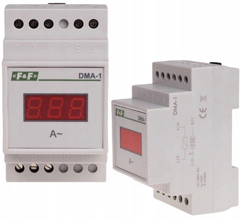 F&F Wskaźnik Natężenia Prądu Jednofazowy DMA-1