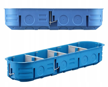 Puszka Elektryczna Podtynkowa do ścian Pustych Regips 4x60mm 1 szt. SIMET