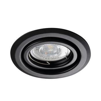 KANLUX Oczko Sufitowe LED Oprawa Halogenowa Ruchoma Alor GU10 10W Czarne