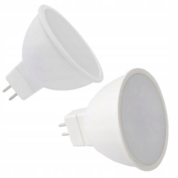 EcoLight Żarówka Halogenowa LED Gwint MR16 5W 12V Barwa Ciepła Reflektorek