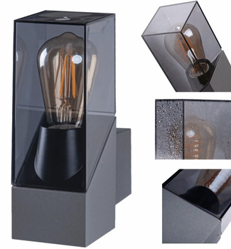 Kinkiet Hermetyczna Lampa Ogrodowa  Zewnętrzna LAVEN E27 IP44