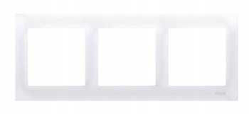 SIMON 54 Ramka potrójna 3x BIAŁA