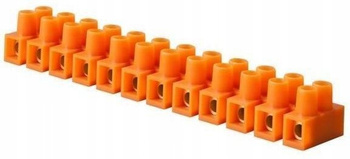 Listwa zaciskowa kostka złączka do przewodów 4mm2 12-torowa