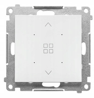 Simon 55 Grupowy Sterownik Roletowy Żaluzjowy Podtynkowy Biały MAT