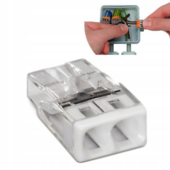 WAGO Szybkozłączka Złączka 2-Torowa Kostka 1 szt