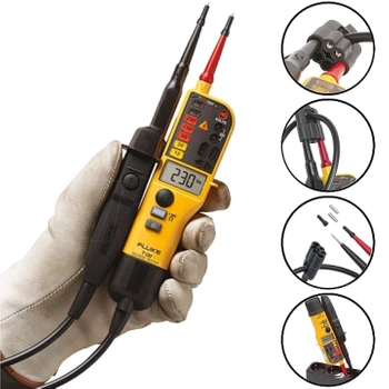 FLUKE T130 Dwubiegunowy Tester Napięcia Ciągłości