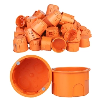 Puszka Elektryczna Podtynkowa PK60 Płytka 100 szt.