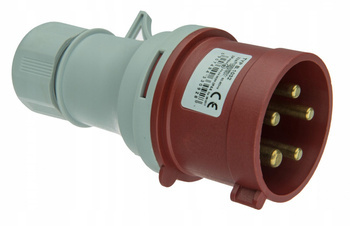Wtyczka Siłowa Przenośna 32A 5P 400V IP44