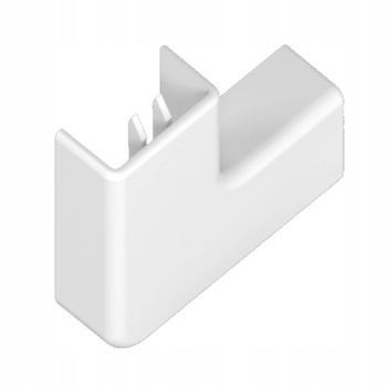 Łącznik Kątowy do kanału kablowego korytka Biały 11x20mm