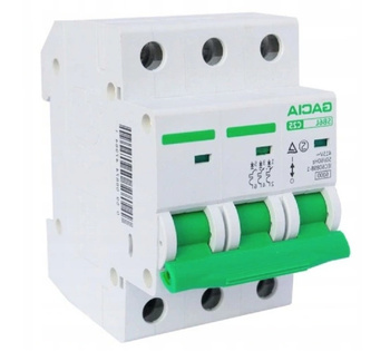 Bezpiecznik Wyłącznik Włącznik Nadprądowy C 3P 20A