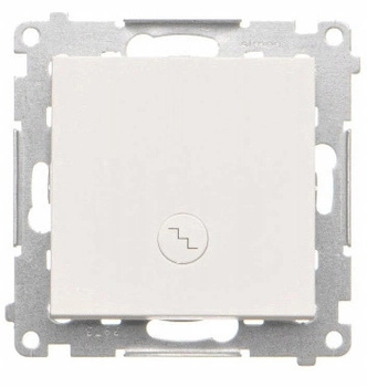 Simon 55 Włącznik Schodowy Podświetlenie LED Biały