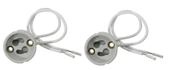 KANLUX Oprawka Ceramiczna x2 GZ10 GU10 HLDR