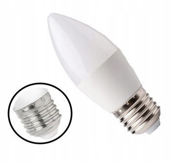 Żarówka LED Świeczka 10W E27 Barwa neutralna 4000K