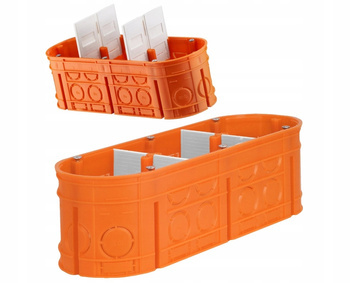 SIMET Puszka Elektryczna Podtynkowa 3x60mm