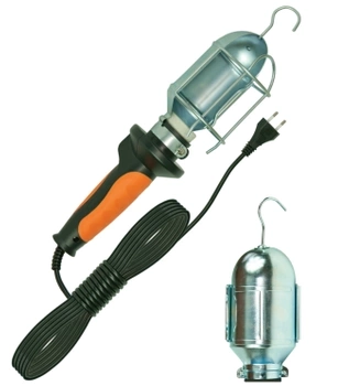 Lampa Warsztatowa Garażowa z hakiem E27 kabel Przewód 10m