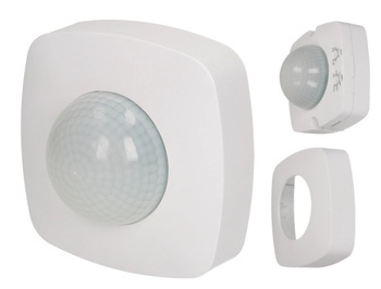 Czujnik Ruchu i Obecności z 3 Sensorami LED 360° 2000W IP20 Natynkowy