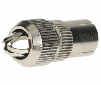 Gniazdo Antenowe Telewizyjne TV na Kabel Żeński Metalowe