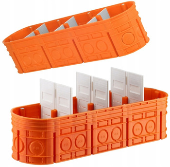 SIMET Puszka Elektryczna Podtynkowa 4x60mm