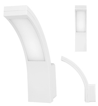 Hermetyczna Lampa Ogrodowa LED Kinkiet Zewnętrzny PIRYT 10W 4000K Biała