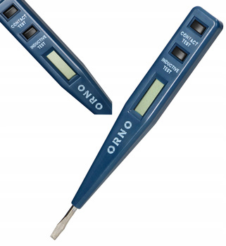 Elektroniczny Próbnik Napięcia 5w1 Test Obecności Pomiar Indukcja Ciągłość