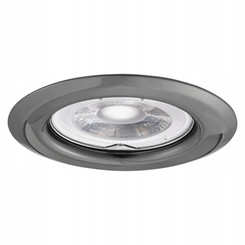 Kanlux Oczko Sufitowe Pierścień Dekoracyjny Punktowy ARGUS 10W Grafit