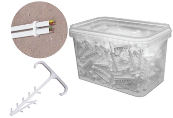 Uchwyty kablowe szybkiego montażu 250szt USMP-3BIS