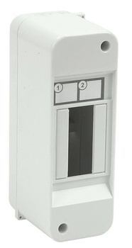Rozdzielnica Natynkowa bez klapki drzwiczek 1x2 RNO-2 IP30
