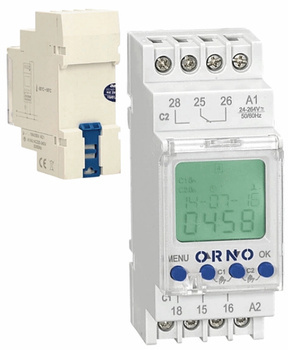 Wielofunkcyjny Elektroniczny Programator Czasowy Astronomiczny na Szynę DIN