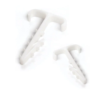 Uchwyt Szybkiego Montażu 3x2,5 YDYp Hakowy Płaski Podwójny 100Szt.