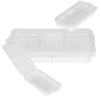 Uniwersalny Organizer Narzędziowy Pojemnik Zamykany na Śrubki Przegródki