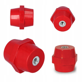 Izolator Wsporczy H=40 M8 Czerwony 1000V