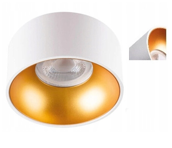 KANLUX Spot Oprawa Sufitowa Tuba Punktowa LED MINI RITI Biało-Złota