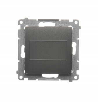 SIMON 54 Zaślepka ramki ANTRACYT