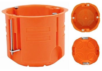 Puszka Podtynkowa do Pustych Ścian Regips K/G Głęboka Wysoka 60 mm SIMET