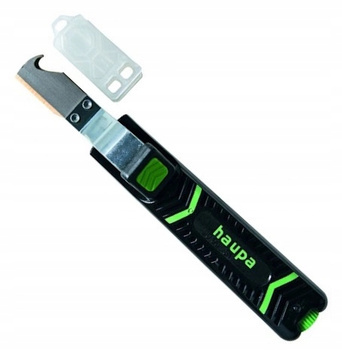 Ściągacz Izolacji z ostrzem hakowym 8 - 28 mm do kabli okrągłych PVC Haupa