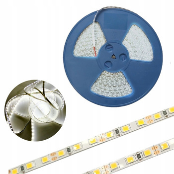 Taśma LED Biały Neutralny 12V 50m 800lm Listwa SMD5050  IP20