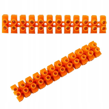 EcoLight Złączka Kablowa Zaciskowa Kostka 12-Torowa 4mm