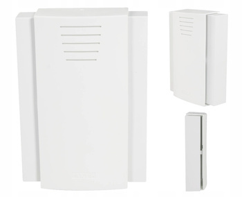 ZAMEL Dzwonek do drzwi Gong LARGO Biały 85 dB