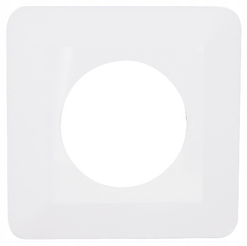 ZAMEL Osłona ściany pod włącznik BIAŁY OSX-910
